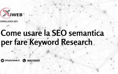Keyword Research e Seo Semantica - xiweb.it